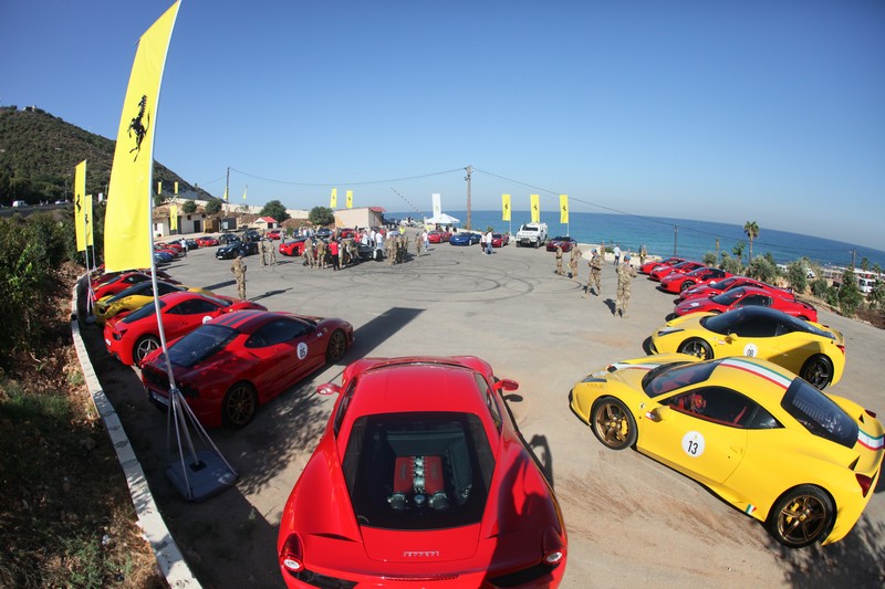 Ferrari Panorama Lebanon 2016 Ride